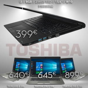 Portátiles Toshiba